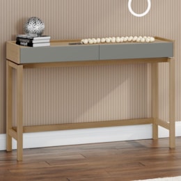 Aparador Barcelona 2 Gavetas Oak/Ferrolack - Finestra Móveis
