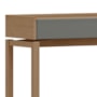 Aparador Barcelona 2 Gavetas Oak/Ferrolack - Finestra Móveis