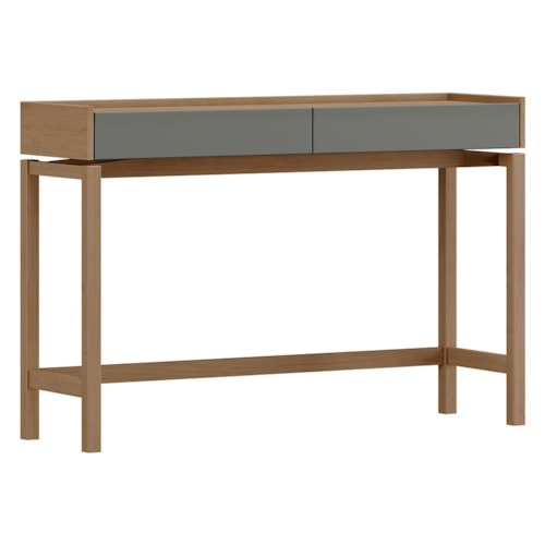 Aparador Barcelona 2 Gavetas Oak/Ferrolack - Finestra Móveis