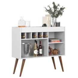 Aparador Buffet New Odin com Adega Branco – EJ Móveis