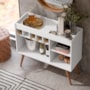 Aparador Buffet New Odin com Adega Branco – EJ Móveis
