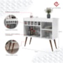 Aparador Buffet New Odin com Adega Branco – EJ Móveis