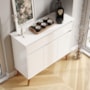 Aparador Buffet Zeus 3 Portas 1 Gaveta Branco – EJ Móveis
