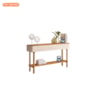 Aparador Sala de Estar Fiero Off White/Cinamomo – HB Móveis