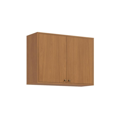 Armário Aéreo 02 Portas 80cm Venaly Cinamomo - Móveis Henn