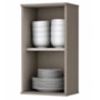Armário Aéreo 1 Porta 35cm Connect Off White - Móveis Henn