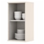 Armário Aéreo 1 Porta 35cm Connect Off White - Móveis Henn