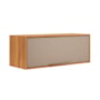 Armário Aéreo 1 Porta Basculante 80cm Plena Cinamon/Nude Prime TX - Demóbile 