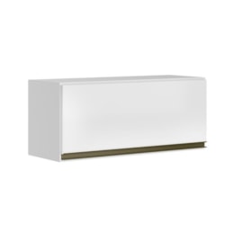 Armário Aéreo 1 Porta Basculante Kali Premium 60cm Branco - Nicioli 