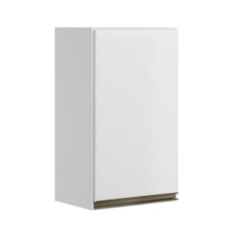 Armário Aéreo 1 Porta Kali Premium 30cm Branco - Nicioli  Armário Aéreo 1 Porta Kali Premium 30cm Branco - Nicioli
