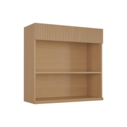 Armário Aéreo 2 Portas Realeza Premium 80cm Greige - Nesher