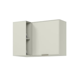 Armário Aéreo Canto Reto Fineze 95cm 1 Porta Areia – Henn