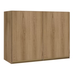 Armário Aéreo Dinamarca 80cm 2 Portas Castani - Indékes 
