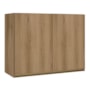 Armário Aéreo Dinamarca 80cm 2 Portas Castani - Indékes 