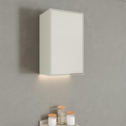 Armário Aéreo Fineze 40cm 1 Porta Areia – Henn