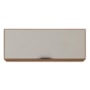Armário Aéreo Firenze 1 Porta Basculante 80cm Amêndola/Nude Prime - Demóbile