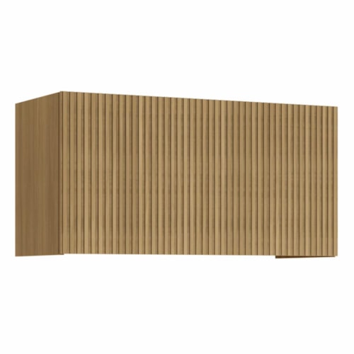Armário Aéreo Geladeira Rainha 80m 1 Porta Basculante Nature - Nesher