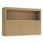 Armário Aéreo Marquesa 120cm 1 Porta Basculante e Nicho Nature - Nesher