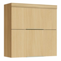 Armário Aéreo Marquesa 80m 2 Portas Basculante Nature - Nesher