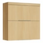 Armário Aéreo Marquesa 80m 2 Portas Basculante Nature - Nesher