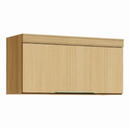 Armário Aéreo Marquesa Geladeira 80m 1 Porta Basculante Nature - Nesher 