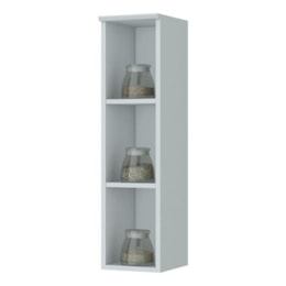 Armário Aéreo Nicho 20cm Americana Branco - Móveis Henn Armário Aéreo Nicho 20cm Americana Branco - Móveis Henn