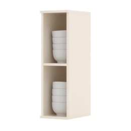 Armário Aéreo Nicho 20cm Connect Off White - Móveis Henn  Armário Aéreo Nicho 20cm Connect Off White - Móveis Henn