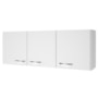 Armário Aéreo Pop 120cm 3 Portas Branco - Indékes