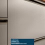 Armário Aéreo Proença 120cm Basculante 1 Porta MDF e 1 Porta Ripada Nogueira Touch/Nude Prime TX - Demartêz 