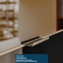 Armário Aéreo Proença 120cm Basculante 1 Porta MDF e 1 Porta Vidro Reflecta Nogueira Touch/Carbono Prime TX - Demartêz