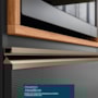 Armário Aéreo Proença 80cm 1 Porta Basculante Nogueira Touch/Carbono Prime TX - Demartêz