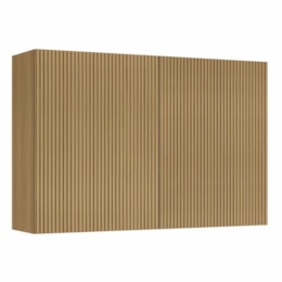 Armário Aéreo Rainha 120cm 2 Portas Nature - Nesher