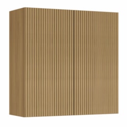 Armário Aéreo Rainha 80cm 2 Portas Nature - Nesher