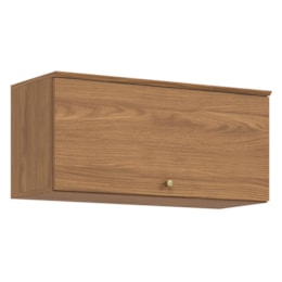 Armário Aéreo Requinte 80cm 1 Porta Basculante Nature - Móveis Henn 