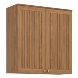 Armário Aéreo Requinte 80cm 2 Portas Nature - Móveis Henn