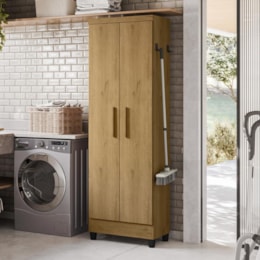 Armário Multiuso 2 Portas 879 Freijó - Qmovi Armário Multiuso 2 Portas 879 Freijó - Qmovi