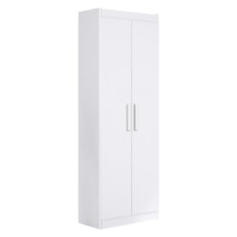 Armário Multiuso 2 Portas Branco - Aramóveis Armário Multiuso 2 Portas Branco - Aramóveis