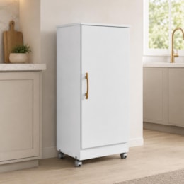 Armário Multiuso Lírio 1 Porta Branco - Moval 