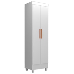 Armário Multiuso Lite 2 Portas Branco - Móveis Leão