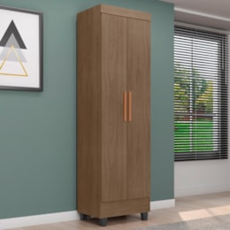 Armário Multiuso Lite 2 Portas Carvalho Oak - Móveis Leão