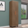 Armário Multiuso Lite 2 Portas Carvalho Oak - Móveis Leão