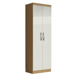 Armário Multiuso New 2 Portas Atacama/Off White - Aramóveis Armário Multiuso New 2 Portas Atacama/Off White - Aramóveis