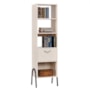 Armário Organizador Steel 1 Porta Off White – EJ Móveis