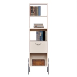 Armário Organizador Steel 1 Porta Off White – EJ Móveis