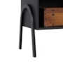 Armário Organizador Steel 1 Porta Preto – EJ Móveis