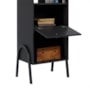 Armário Organizador Steel 1 Porta Preto – EJ Móveis