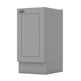 Balcão 1 Porta 40cm Americana Cinza - Móveis Henn Balcão 1 Porta 40cm Americana Cinza - Móveis Henn
