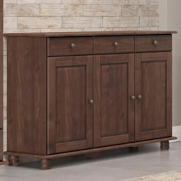 Balcão Aparador Rubi 3 Portas e 3 Gavetas Café - Finestra Móveis Balcão Aparador Rubi 3 Portas e 3 Gavetas Café - Finestra Móveis