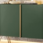 Balcão Buffet Benvenuto 2 Portas Verde Pistache - HB Móveis