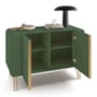 Balcão Buffet Benvenuto 2 Portas Verde Pistache - HB Móveis